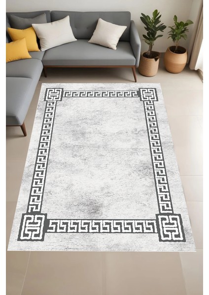 Dijital Baskı Yıkanabilir Kaymaz Taban Salon Halısı ve Yolluk LNA0940-FNL175