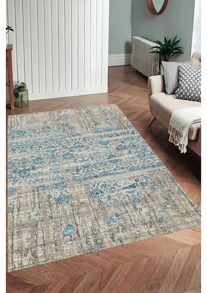 Dijital Baskı Yıkanabilir Kaymaz Taban Salon Halısı ve Yolluk LNA0961-FNL210