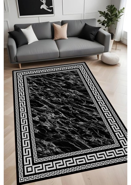 Dijital Baskı Yıkanabilir Kaymaz Taban Salon Halısı ve Yolluk LN009-FNL259