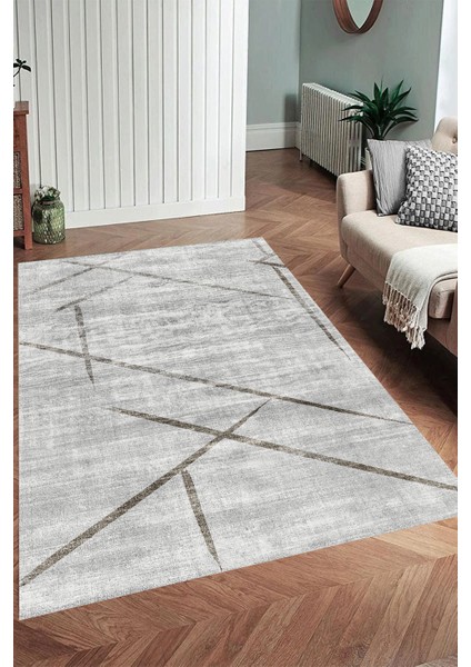 Dijital Baskı Yıkanabilir Kaymaz Taban Salon Halısı ve Yolluk LN099-FNL405