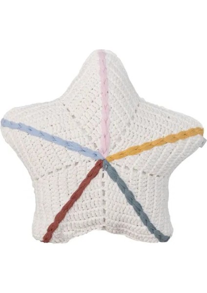 Star Dolgulu Kırlent (40x40 Cm)