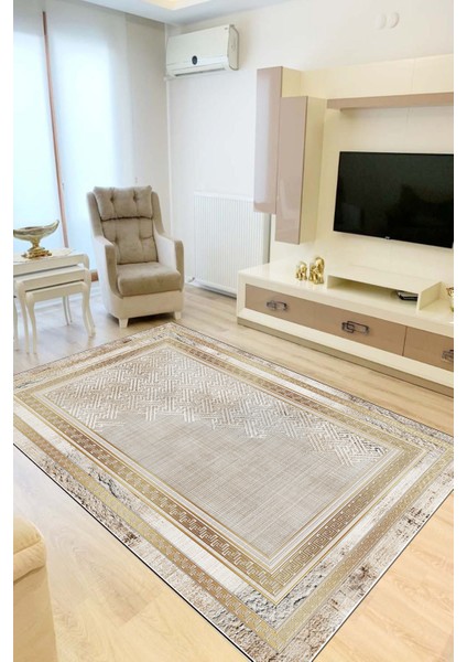 Dijital Baskı Yıkanabilir Kaymaz Taban Salon Halısı ve Yolluk LN095-FNL382