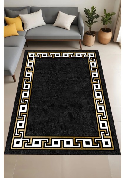 Dijital Baskı Yıkanabilir Kaymaz Taban Salon Halısı ve Yolluk LNA0806-FNL13