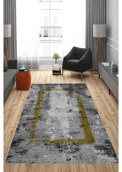 Dijital Baskı Yıkanabilir Kaymaz Taban Salon Halısı ve Yolluk RVG0827-FNL37