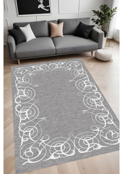 Dijital Baskı Yıkanabilir Kaymaz Taban Salon Halısı ve Yolluk LN011-FNL265