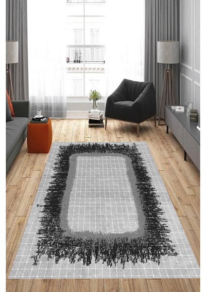 Dijital Baskı Yıkanabilir Kaymaz Taban Salon Halısı ve Yolluk LN165-FNL471