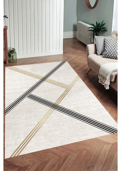 Dijital Baskı Yıkanabilir Kaymaz Taban Salon Halısı ve Yolluk RVG0900-FNL115