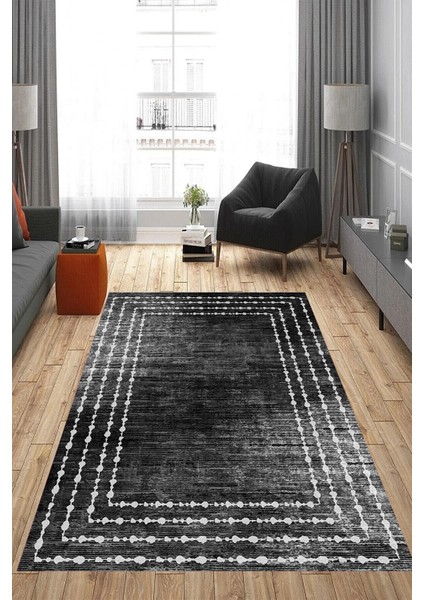 Dijital Baskı Yıkanabilir Kaymaz Taban Salon Halısı ve Yolluk LNA0815-FNL25