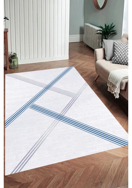 Dijital Baskı Yıkanabilir Kaymaz Taban Salon Halısı ve Yolluk LNA0901-FNL116
