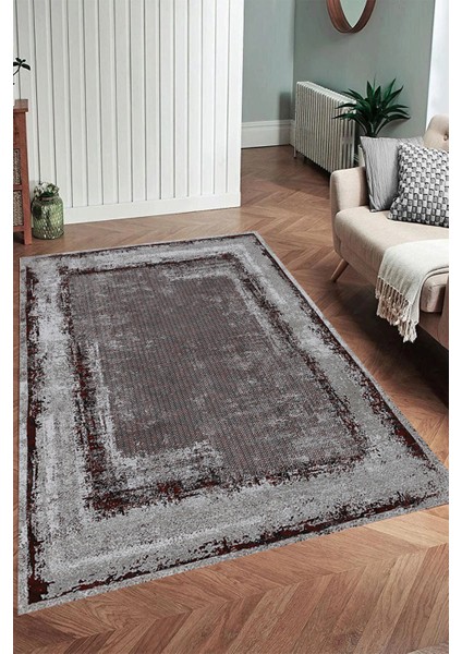 Dijital Baskı Yıkanabilir Kaymaz Taban Salon Halısı ve Yolluk LNA0835-FNL45