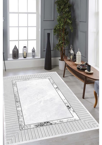 Dijital Baskı Yıkanabilir Kaymaz Taban Salon Halısı ve Yolluk RVG0904-FNL119