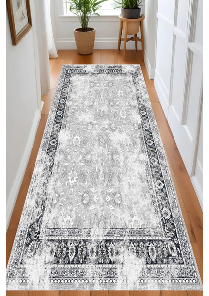 Dijital Baskı Yıkanabilir Kaymaz Taban Salon Halısı ve Yolluk LN120-FNL426