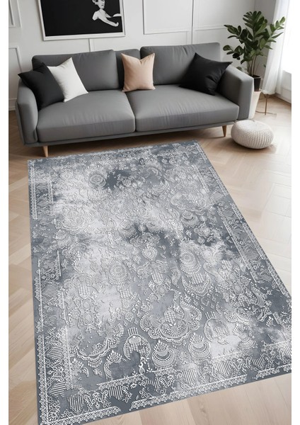 Dijital Baskı Yıkanabilir Kaymaz Taban Salon Halısı ve Yolluk RV145-FNL450