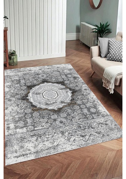 Dijital Baskı Yıkanabilir Kaymaz Taban Salon Halısı ve Yolluk RV159-FNL465