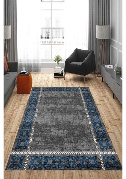 Dijital Baskı Yıkanabilir Kaymaz Taban Salon Halısı ve Yolluk LNA0821-FNL31