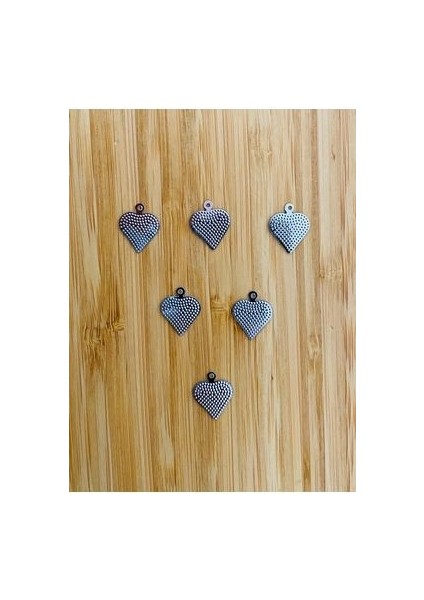 Oya, Abiye, Şal, Çeyiz, Halay Mendili, El Işi Plastik Desenli Kalp Pul. 20gr. Tahmini 260 Adet.