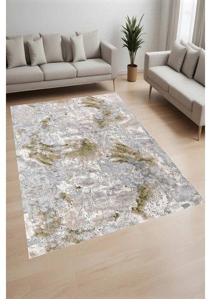 Dijital Baskı Yıkanabilir Kaymaz Taban Salon Halısı ve Yolluk LN007-FNL257