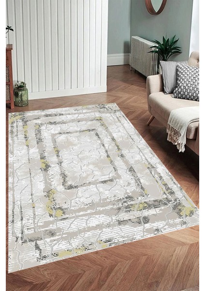 Dijital Baskı Yıkanabilir Kaymaz Taban Salon Halısı ve Yolluk LNA0966-FNL215