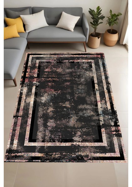 Dijital Baskı Yıkanabilir Kaymaz Taban Salon Halısı ve Yolluk LNA0808-FNL16