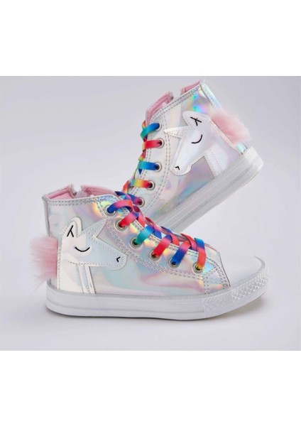 Dadwolf Unicorn Hologramlı Kız Sneakers