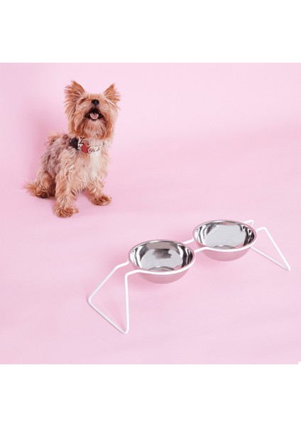 Air Paslanmaz Çelik Ergonomik Antibakteriyel Küçük Orta Büyük Irk Köpek Mama ve Su Kabı fiyatları