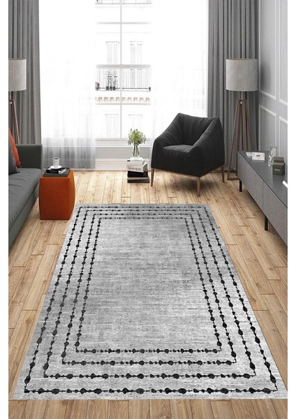 Dijital Baskı Yıkanabilir Kaymaz Taban Salon Halısı ve Yolluk LNA0812-FNL21