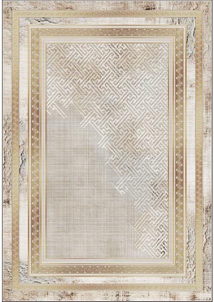 Dijital Baskı Yıkanabilir Kaymaz Taban Salon Halısı ve Yolluk RV095-FNL382