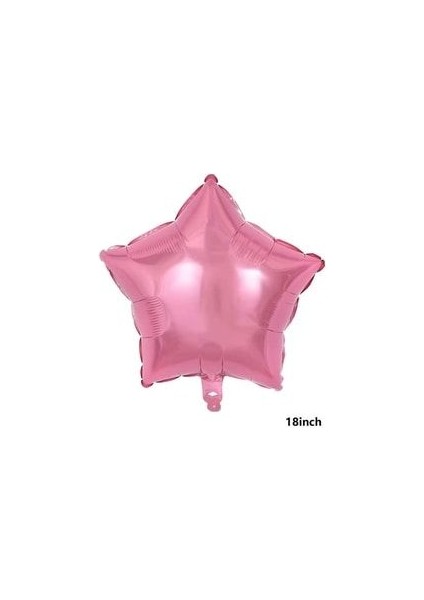 Unicorn ve Gökkuşağı Rakam Balonlu 7li Set Pembe Folyo Yıldız ve Konfeti Pullu Şeffaf Balonlu indirimleri