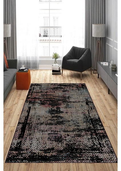 Dijital Baskı Yıkanabilir Kaymaz Taban Salon Halısı ve Yolluk RVG0895-FNL124