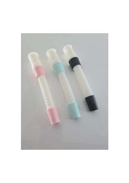 (3 Adet) Musluk Ucu Uzatma Hortumu Plastik Silikon, Çeşme Ucu Hortumu Dar