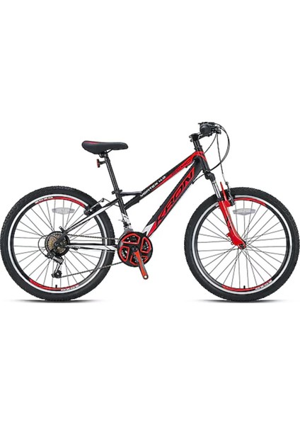 Vortex 4.0 - 29INÇ Mtb - 16 - 21 Vites - V.b. (Papuç Fren) - Siyah-Kırmızı/beyaz