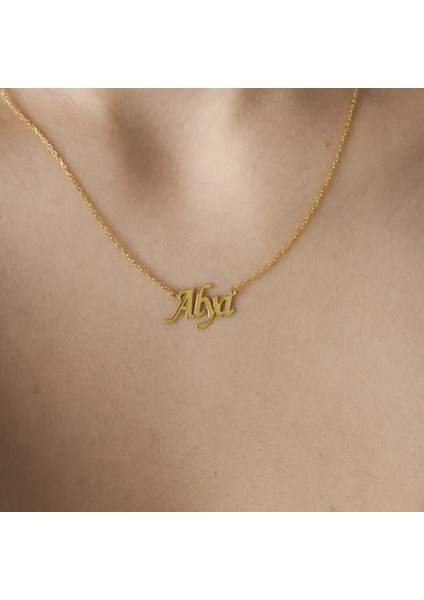 Kuyruklu Isim Kolye modelleri