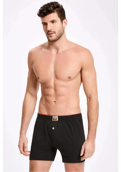 3'lü Paket Ilke Erkek Penye Boxer