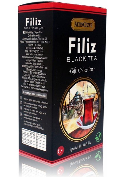 Filiz Siyah Çay Hediye Koleksiyonu 150 gr