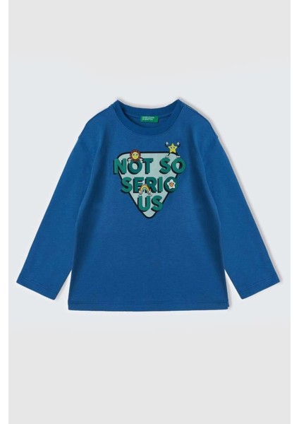 United Colors Of Benetton Bebek Çocuk Uzun Kollu Tişört 3096G10DK