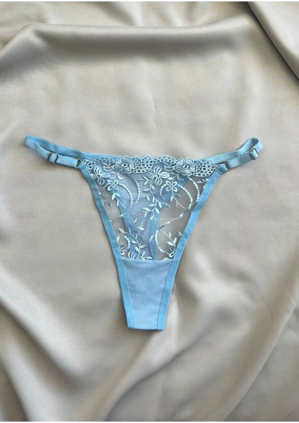 Dantelli Mavi Bralet Takımı fırsatları