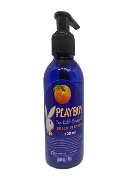 Pure Edible Peach Flavored Massage Oil Xfct - Şeftali Aromalı 120ML Masaj Yağı