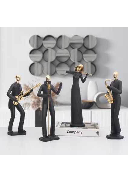 RGV-B30 Dekoratif Biblo Oda ve Masa Süsü Gitar Çalan Adam indirimleri