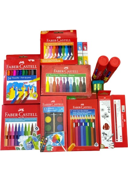 Faber Castell Okulkırtasiy-Boyama Seti