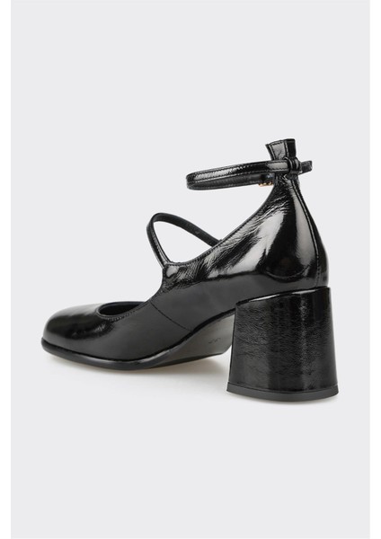 Siyah Kadın Topuklıu Ayakkabı modelleri