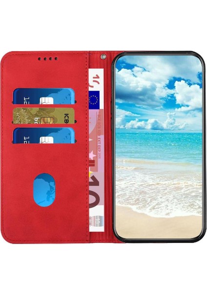 Google Piksel 9 Pro Xl Cüzdan Kickstand Kart Ekleme Pu Için Flip Case (Yurt Dışından)