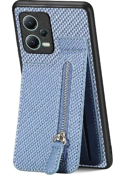 Xiaomi Redmi Için Not 12 5g Standı Crad Yuvası Manyetik Araç Montaj Fermuar (Yurt Dışından)