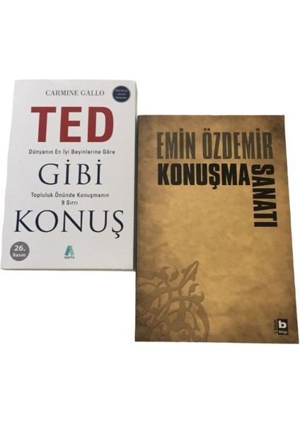 Ted Gibi Konuş - Konuşma Sanatı 2 Kitap