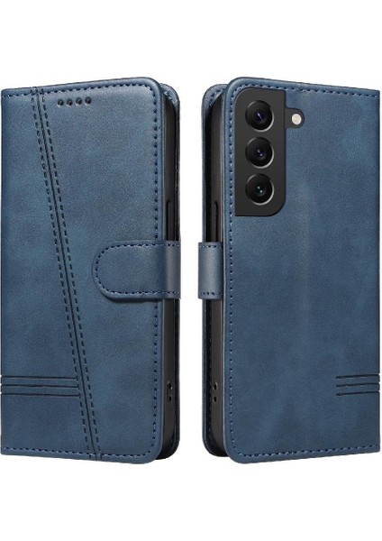 Samsung Galaxy S22 Artı Kredi Kartı Yuvası ile Pu Baskılı Durumda (Yurt Dışından)