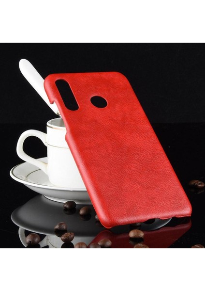 Retro Kılıf Için Huawei P Akıllı Artı 2019 Lychee Desen Anti Scratch Kapak (Yurt Dışından)