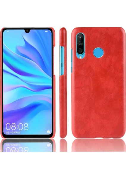 Retro Kılıf Için Huawei P Akıllı Artı 2019 Lychee Desen Anti Scratch Kapak (Yurt Dışından)