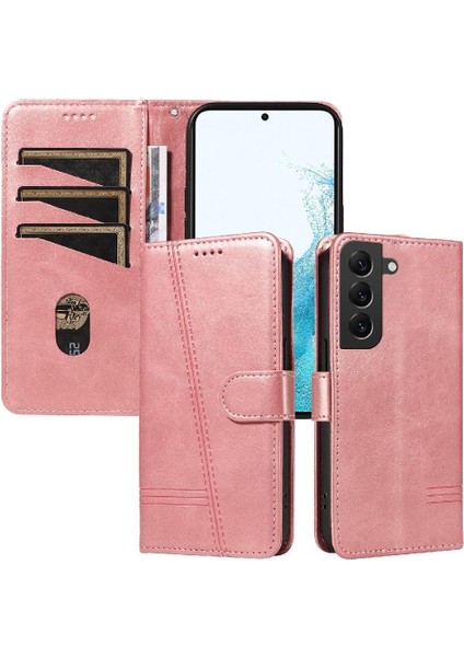 Samsung Galaxy S22 Artı Kredi Kartı Yuvası ile Pu Baskılı Durumda (Yurt Dışından)
