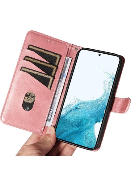 Samsung Galaxy S22 Artı Kredi Kartı Yuvası ile Pu Baskılı Durumda (Yurt Dışından)