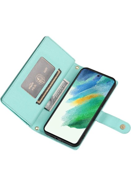 Samsung Galaxy S21 Fe Çok Fonksiyonlu Iş Standı Cüzdan Için Flip Case (Yurt Dışından) indirimleri