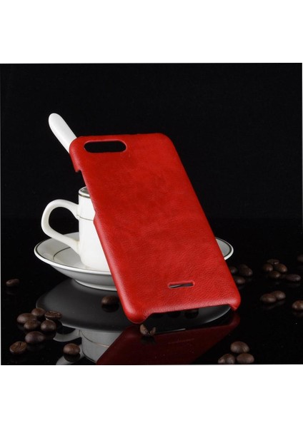 Xiaomi Redmi 6A Uyumluluk Lychee Desen Koruyucu Için Retro Kılıf (Yurt Dışından) fiyatları